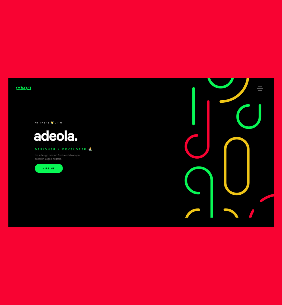 Portfolio Adeola